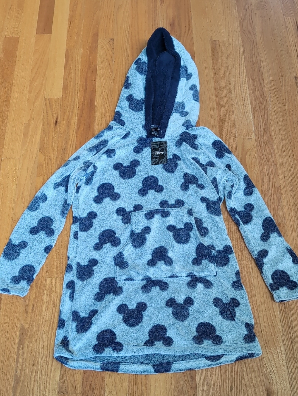 Disney Navy and Light Blue Mickey Fleece Sleepwear